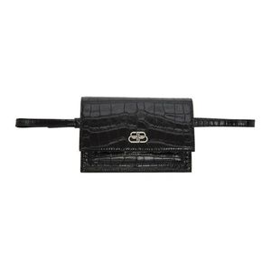 Balenciaga waist belt black